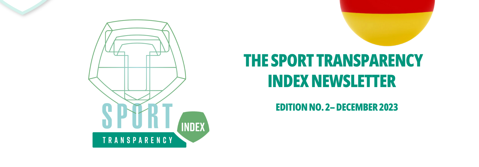 The Sport Transparency Index -Newsletter- 2nd Edition (German) header
