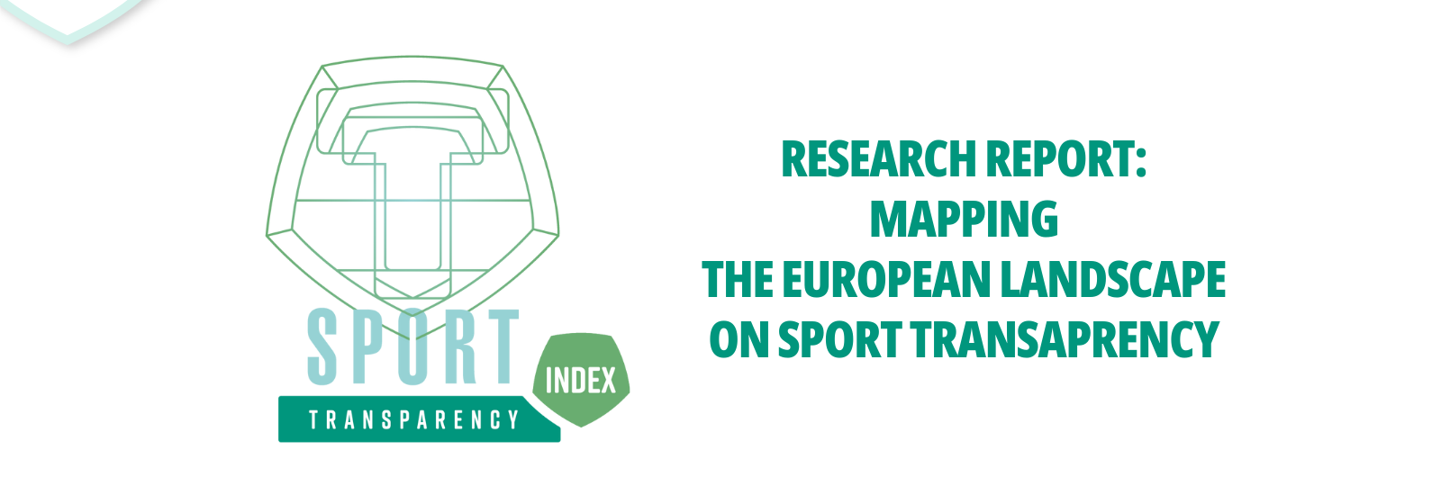 Research Report: Mapping the European Landscape on Sport Transparency header
