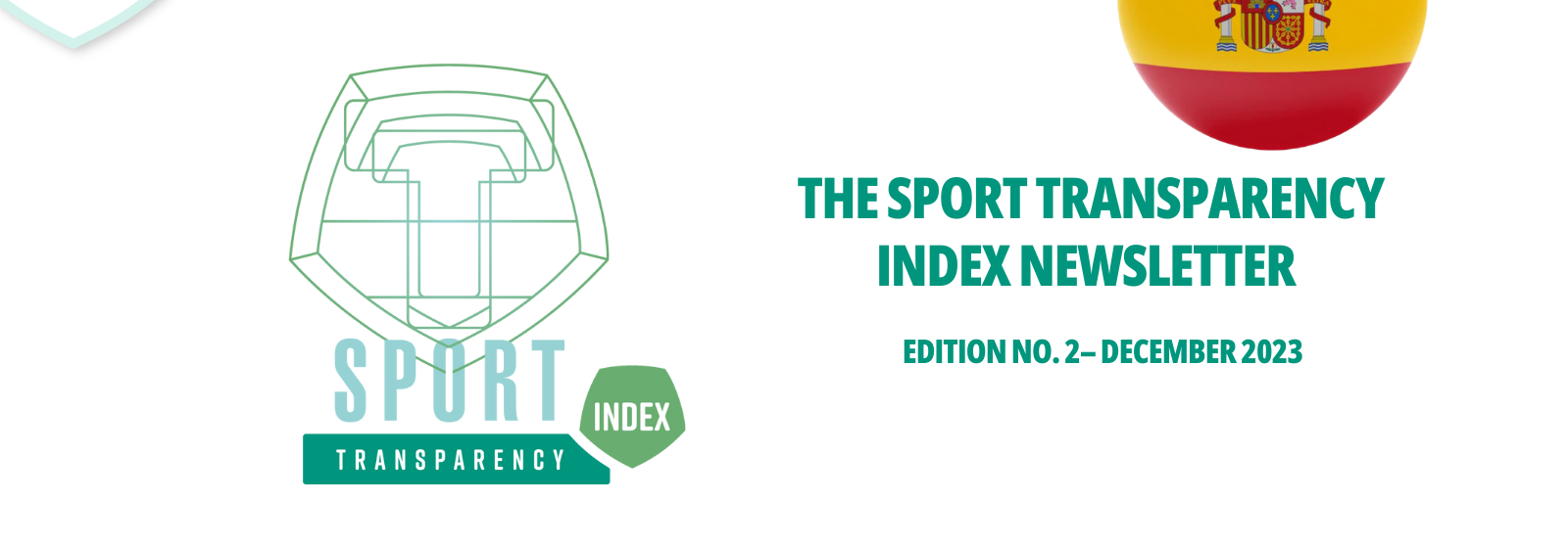 The Sport Transparency Index -Newsletter- 2nd Edition (Spanish) header