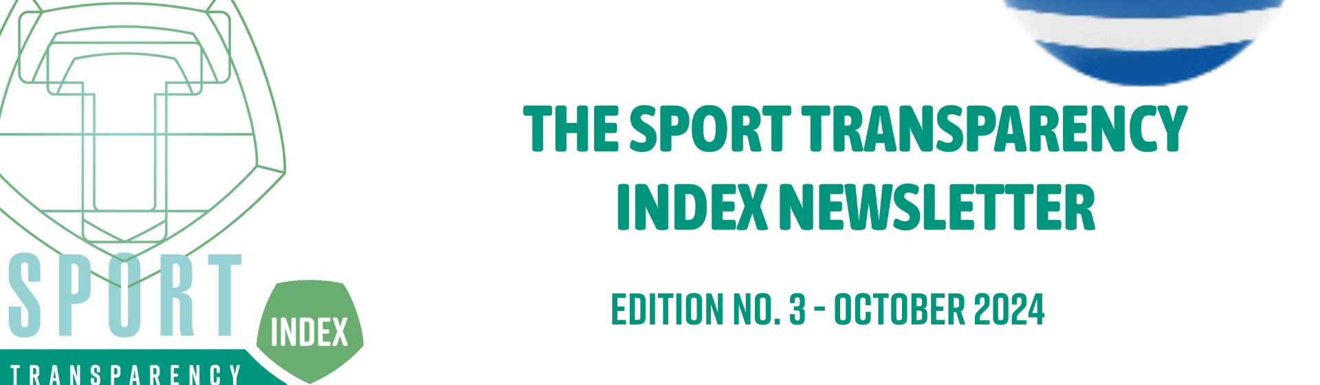 The Sport Transparency Index -Newsletter- 3rd Edition (Greek) header