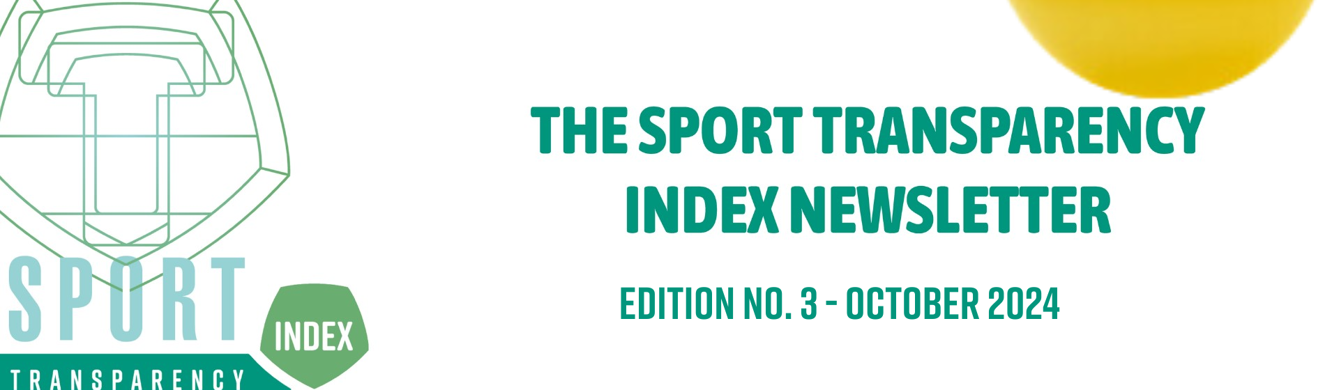 The Sport Transparency Index -Newsletter- 3rd Edition (German) header