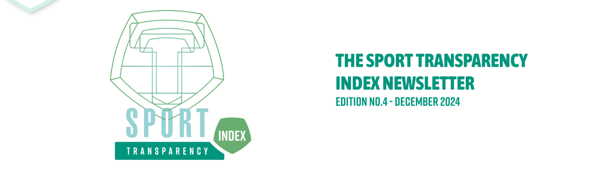 The Sport Transparency Index Newsletter – 4th Edition header